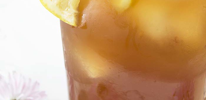 Homemade Lemon Iced Tea