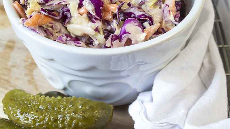 Vegan Coleslaw You Will Love!