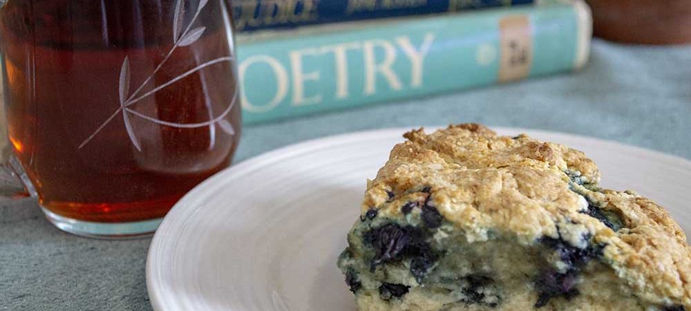 Personal Sized Blueberry Scones